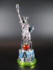 New York Statue of Liberty 17cm Poly Model Base Skyline