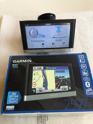 GARMIN NÜVI 2597 LMT GPS NAVIGATION EUROPA 45  KOSTENL. KARTENUPDATES  32 GB►845 - Bild 1 von 4