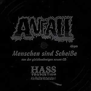 Anfall Menschen Sind Scheiße FLEXI DISC Vinyl Single 7inch HASS Produktion - Bild 1 von 1