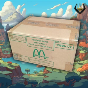 McDonalds 2021 Sticker Fun 2 Pokemon Sealed Case - Picture 1 of 1