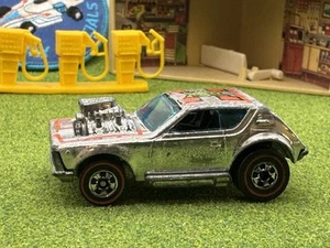 1974 Hot Wheels Redline Gremlin Grinder Super Chromes Rare Hong Kong HTF AMC VTG - Picture 1 of 24