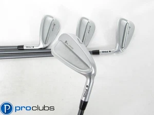PING iBLADE BLACK DOT IRONS 7-PW GRAPHITE REGULAR FLEX (+1/2") #456925 - Picture 1 of 5