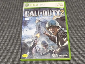 Microsoft XBOX360 Call of Duty 2 Retro Game #2 Korean Version for MS Console - Picture 1 of 5
