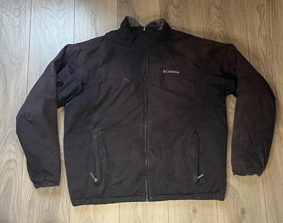 Men’s Vintage Columbia Jacket XLT Big Tall Black Coat XL - Image 1 of 4