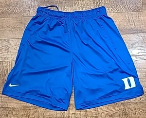 Blaue Nike Dri Fit Duke Blue Devils Athletik Basketball Shorts Herren Größe XL - Bild 1 von 6