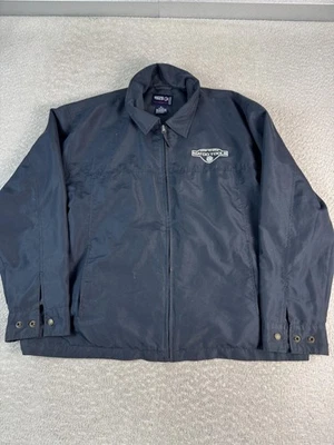 Matco Tools Jacket Mens XL Black Water Repellent Zip Front Embroidered Logo - Image 1 of 4