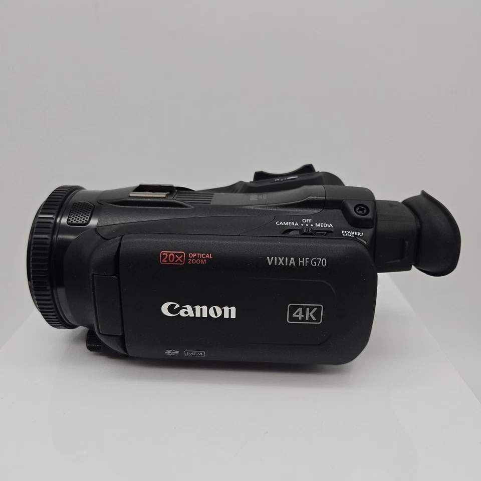Canon Vixia HF G70 (5734C002) 4K UHD Camcorder - Black - Image 1 of 4