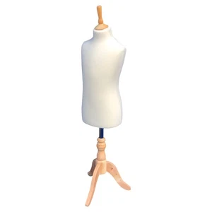 Childrens 6-8yrs Dressmakers Mannequin Tailors Dummy Bust Sewing Display Stand - Picture 1 of 4