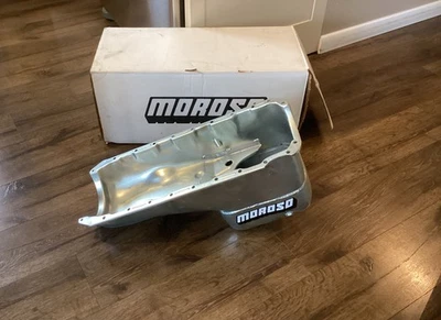 NEW IN BOX Moroso 20460 Oil Pan, Fits BBC GEN IV, 9.75 In Deep Free Ship - Image 1 of 4