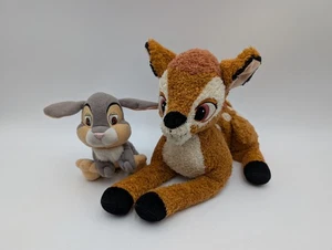 Disney Store Bambi Hirsch Plüsch Klopfer Hase Set Stofftier Spielzeug - Bild 1 von 16