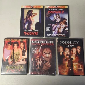 Sorority House Massacre 1 & 2 DVD Plus more 5 Sorority movie bundle! - Picture 1 of 11