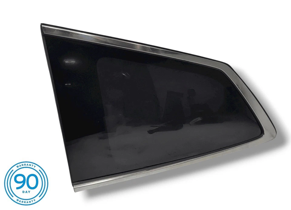 Honda Pilot 2016-2022 conductor izquierdo cuarto trasero panel ventana cristal OEM Foto 1 de 4