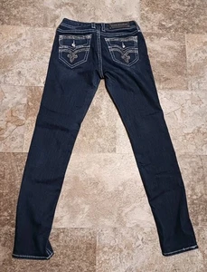 Rock Revival Deeka Größe 29 gerader Stil blau Denim Jeans EP9176J200L EUC  - Bild 1 von 10