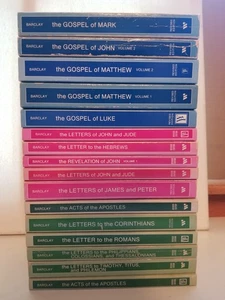The Daily Bible Study Series by William Barclay - New Testament - 16 Paperbacks - Picture 1 of 2