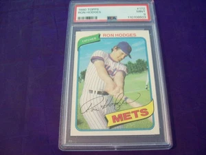 1980 TOPPS #172 RON HODGES PSA 9 - Picture 1 of 2