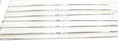 True Temper Dynamic Gold Amt Black S300 34"-37.25" 6Pc Iron Shaft Set 1126199 - Image 1 of 4