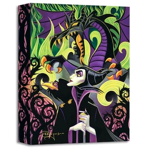 Maleficent's Fury 24Hx18W Disney Fine Art by Tim Rogerson - Picture 1 of 1