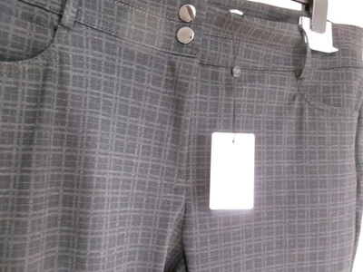 NEW with TAG M&Co 5 Pocket Jeans Style Lift and Shape Trousers  Size 18 Petite - Image 1 of 4