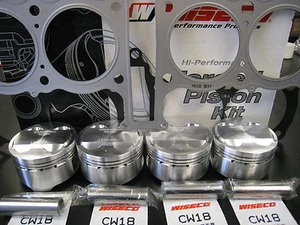 Legends Race Car ,Yamaha FJ, XJR1250 INEX .008 Over 1250cc Wiseco Piston Kit, - Foto 1 di 1