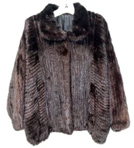 Ranch Nerz Pelz Severyn Pelze kurz Gr. 10 Vintage makellos professionell gelagert - Bild 1 von 7