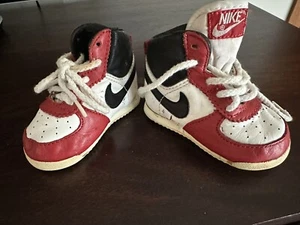 OG 1985 NIKE AIR Jordan 1 Toddler Original Chicago - Picture 1 of 6