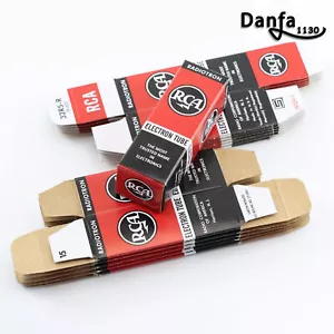 lot of 20 RCA TUBE BOX CARTON BOX FOR 12AX7 12AU7 12AT7 5687 12BH7 6BQ5 6DJ8 6X4 - Picture 1 of 5