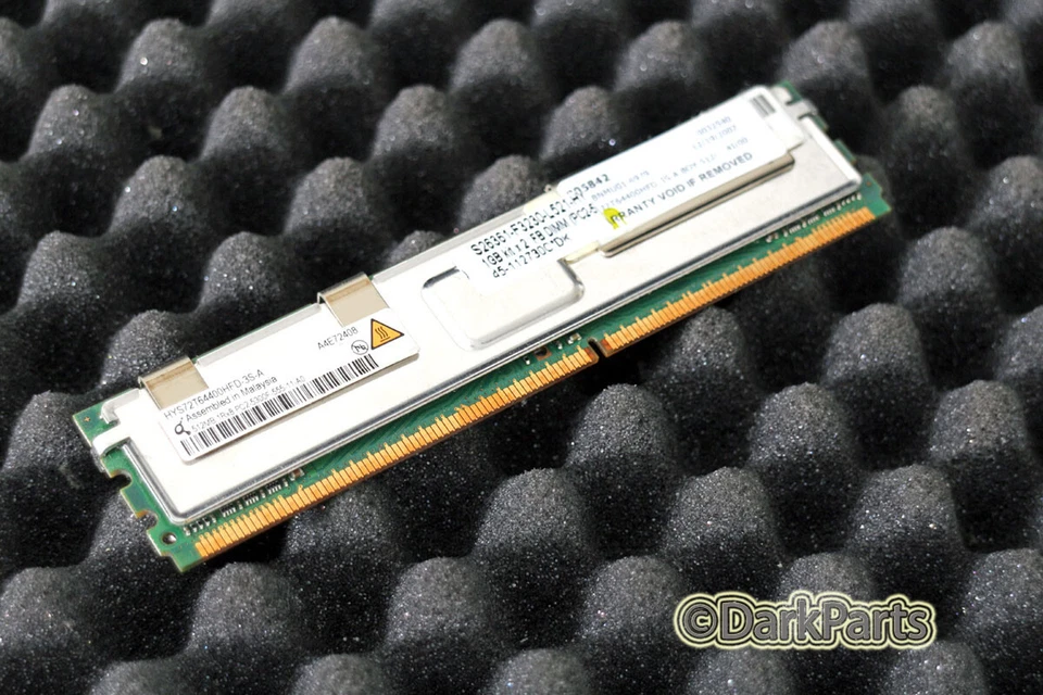 Qimonda HYS72T64400HFD-3S-A 512MB Memroy RAM PC2-5300F-555-11-A0 - Photo 1/1