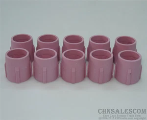 10 pcs 15# 53N89 Alumina Nozzle Large Gas Lens Cups for WP-9/20/25/17/18/26 - Picture 1 of 2