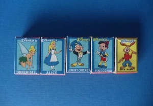 1960s Marx Toys DISNEYKINS Tinker Bell Alice Jiminy Pinocchio Rabbit Disney MIB - Picture 1 of 6