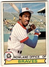 1979 O-Pee-Chee Rowland Office #62 Atlanta Braves