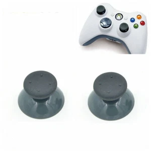 4PCS Replacement Xbox 360 Controller Analog Thumbsticks Thumb Grip Stick Grey - Picture 1 of 8