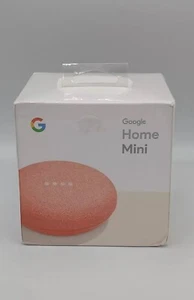 Google Home Mini (2nd Generation) Smart Speaker Coral GA00217-US Factory Sealed - Picture 1 of 10