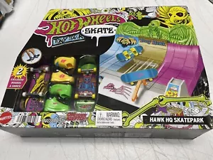 Hot Wheels TONY HAWK HQ SKATEPARK FINGERBOARD HEADQUARTERS Tech Deck New - Picture 1 of 2