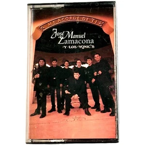 JOSE MANUEL ZAMACONA Y LOS YONICS Me Acorde De Ti Cassette Nuevo Sellado Rara - Picture 1 of 4