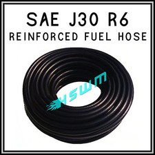 Rubber Reinforced Fuel Hose Cotton Braided Petrol Oil Diesel Pipe Tube SAE J30R6