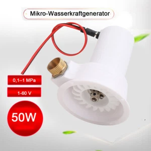 50W Mini Elektro Wasserkraft Generator Wasser Turbine Energieerzeuger DC60V DE - Bild 1 von 12