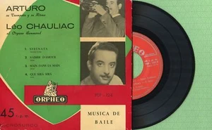 ARTURO & LEO CHAULIAC / Serenata / ORPHEO PEP-124 Pressing Spain 1957 EP VG+ - Picture 1 of 5