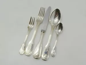 R&B Seal & Berking Augsburg Shell Silver Plated Set of 150 - Picture 1 of 2