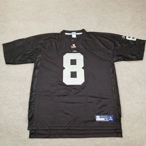 Jason Campbell Oakland Raiders Jersey Mens Size XL Black Mesh NFL Football #8 - Picture 1 of 10