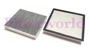 Filtro de aire de cabina de motor y carbonizado para Chevy Cruze 1.8 sin turbo 2011-2015 - Imagen 1 de 1