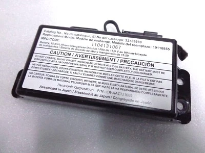 Chevrolet Impala Captiva Onstar 2012-2014-2015 batería de respaldo 22739970 OEM #47C Foto 1 de 4