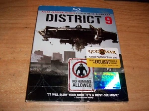 District 9 A Film by Neill Blomkamp (Blu-ray, 2009) Action Drama Movie New - Picture 1 of 2