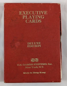 U.S. Games Systems Inc. Executive Deluxe Edition Jumbo Vintage Playing Cards - Picture 1 of 4