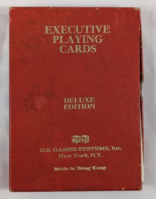 U.S. Games Systems Inc. Executive Deluxe Edition Jumbo Vintage Playing Cards - Image 1 of 4