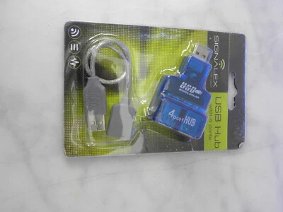 Signalex USB Hub with 4 Ports Designed for PCs and Apple Mac FREE P&P #BOX 208 - Image 1 of 2