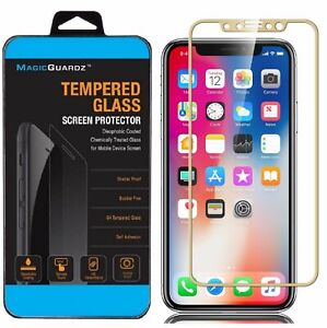 For iPhone 11 Pro X XS Max XR Full Coverage Tempered Glass Screen Protector 3D