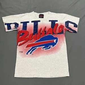 Vintage 1994 Buffalo Bills AOP All Over Print Magic Johnson T-Shirt Men's M - Picture 1 of 13
