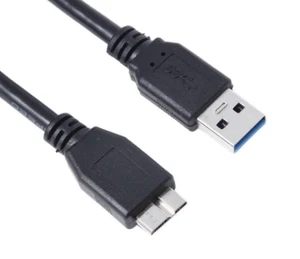 USB 3.0 Cable Lead Sync for WD My Passport USB A to Micro-B 47" - Picture 1 of 5
