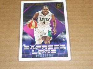 2019 Panini Donruss WNBA EXPRESS LANE PROOF SILVER /199 TERESA EDWARDS LYNX #3