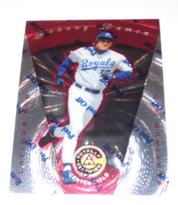 1997 Totally Certified Platinum Red Johnny Damon Card #104 Serial #1473/3999 - Image 1 of 2
